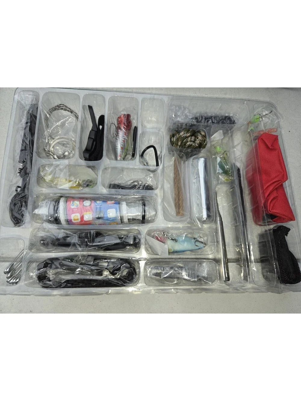 Advent calendar survival kit